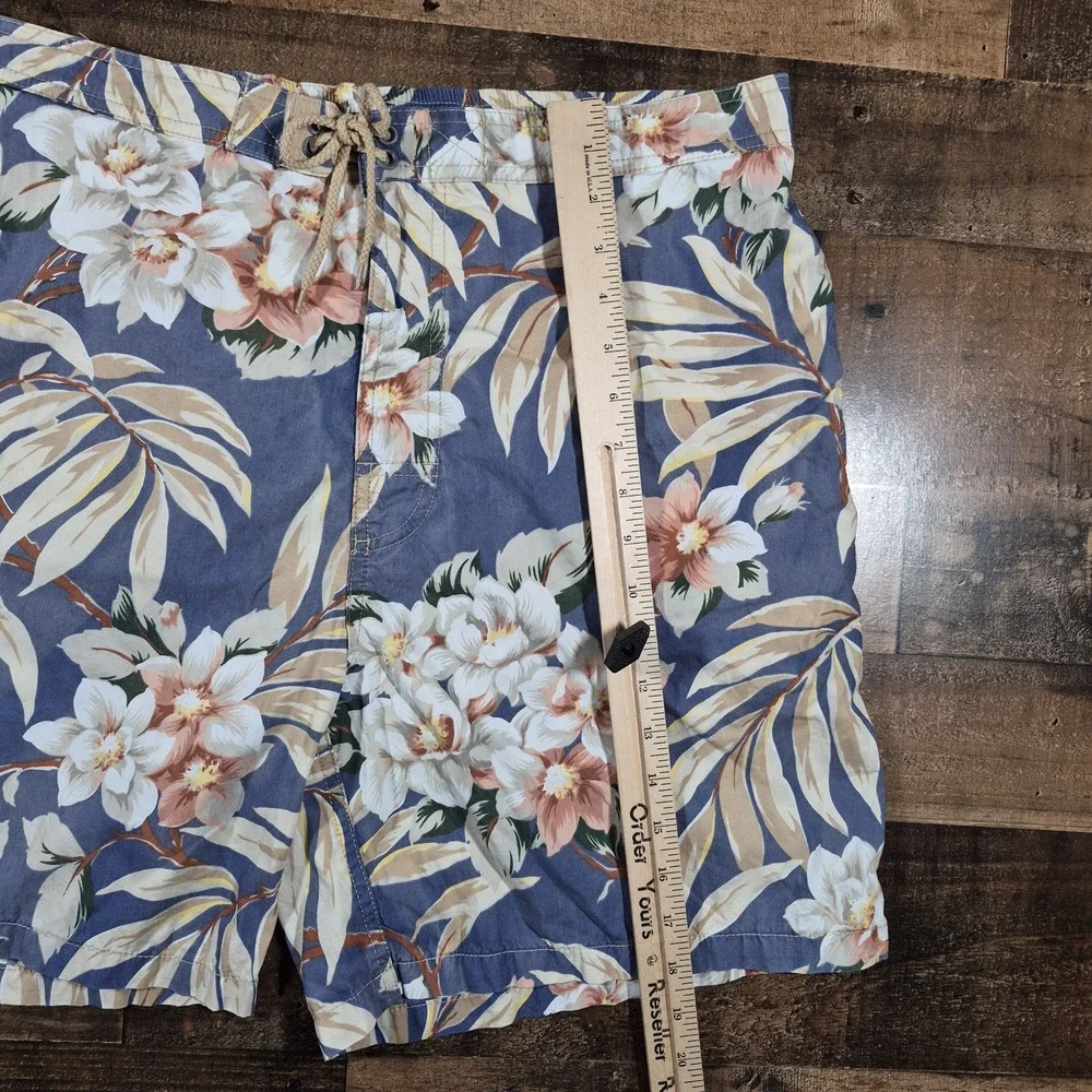 Vintage 90s Polo Ralph Lauren Swim Trunks Shorts Mens XL Floral New